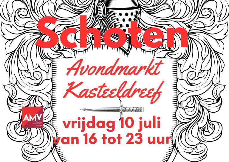 Schoten Avondmarkt Kasteeldreef 2026